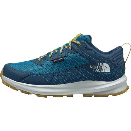 The North Face - Fastpack Waterproof Hiking Shoe - Kids' - Acoustic Blue/Shady Blue