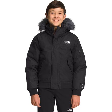 The North Face - Gotham Down Hooded Jacket - Boys' - TNF Black