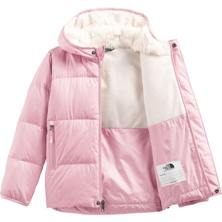 The North Face - North Down Hooded Jacket - Toddlers' - Cameo Pink