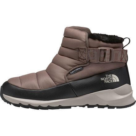 The North Face - ThermoBall Pull-On WP Bootie - Women's - Deep Taupe/TNF Black