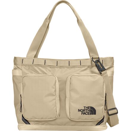 The North Face - Base Camp Voyager Tote - Gravel/TNF Black