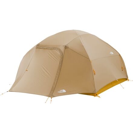 The North Face - Trail Lite Tent: 3-Person 4-Season - Khaki Stone/Arrowwood Yellow