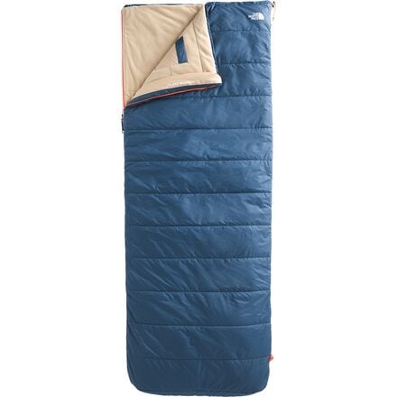 The North Face - Wawona Bed Sleeping Bag: 20F Synthetic - Shady Blue