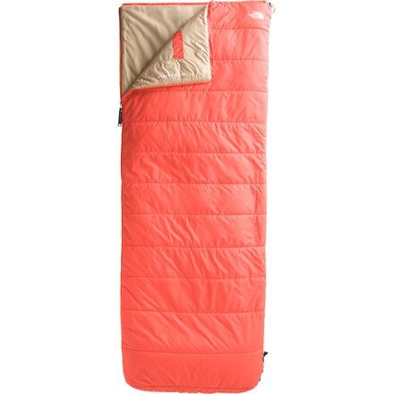 The North Face - Wawona Bed Sleeping Bag: 35F Synthetic - Retro Orange
