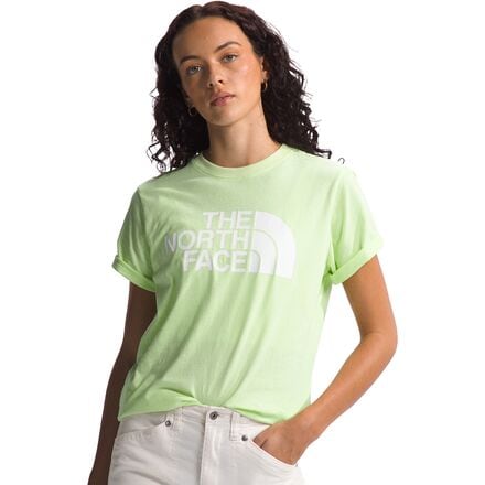 The North Face - Half Dome T-Shirt - Women's - Astro Lime/TNF White
