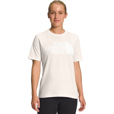 The North Face - Half Dome T-Shirt - Women's - Gardenia White/TNF White