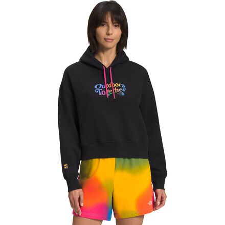 the north face rainbow sweatshirt