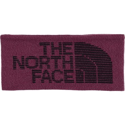 The North Face - Reversible Highline Headband - Boysenberry Heather/TNF Black