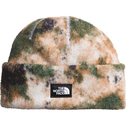 north face camo beanie