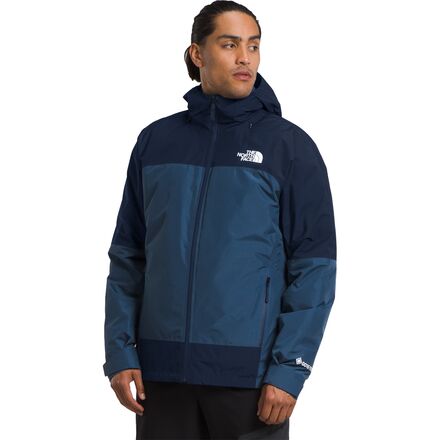 The North Face - Mountain Light Triclimate GTX Jacket - Men's - Shady Blue/Summit Navy