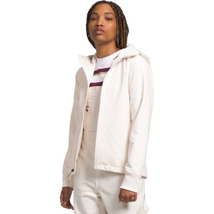 The North Face - Shelbe Raschel Hooded Jacket - Women's - Gardenia White