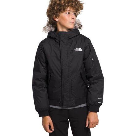 The North Face - Gotham Down Hooded Jacket - Boys' - TNF Black