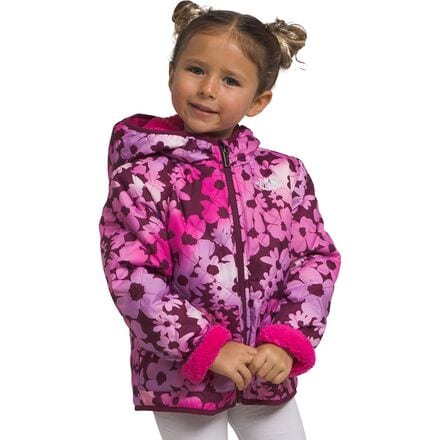 The North Face - Reversible Shady Glade Hooded Jacket - Toddlers' - Boysenberry Gradient Floral Print