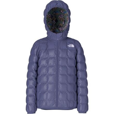 The North Face - Reversible ThermoBall Hooded Jacket - Toddlers' - Cave Blue