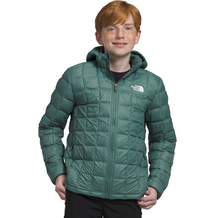 The North Face - ThermoBall Hooded Jacket - Boys' - Dark Sage