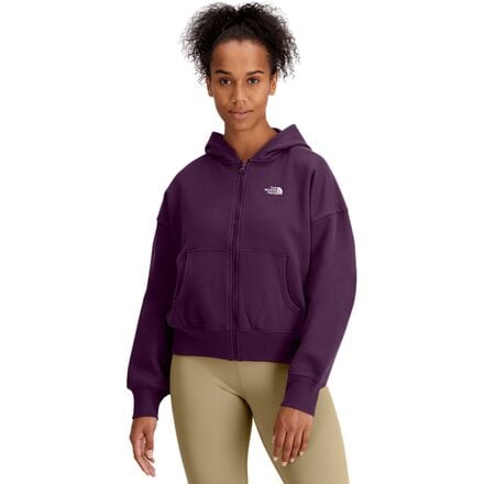 The North Face - Evolution Full-Zip Hoodie - Women's - Black Currant Purple