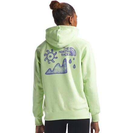 The North Face - Outdoors Together Hoodie - Women's - Astro Lime