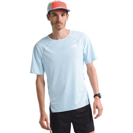 The North Face - Summer LT UPF Short-Sleeve Shirt - Men's - Barely Blue/Steel Blue