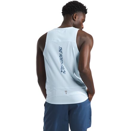 The North Face - Sunriser Tank Top - Men's - Barely Blue/Shady Blue