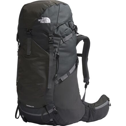 The North Face - Terra 55L Backpack - Women's - Asphalt Grey/TNF Black