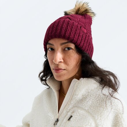 The North Face - Oh Mega Fur Pom Beanie - Women's