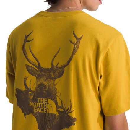 The North Face - Short-Sleeve Animals We Love Elk Graphic T-Shirt - Men's