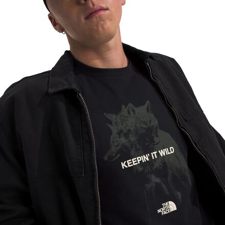 The North Face - Short-Sleeve Animals We Love Wolf Graphic T-Shirt - Men's