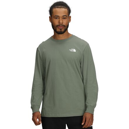 The North Face - Evolution Light Ink Box NSE LS Graphic T-Shirt - Men's