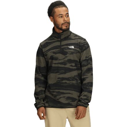 Glacier Fleece 1/4-Zip Print Jacket - Men's