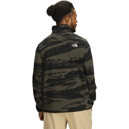 The North Face - Glacier Fleece 1/4-Zip Print Jacket - Men's