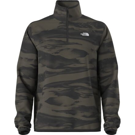 The North Face - Glacier Fleece 1/4-Zip Print Jacket - Men's