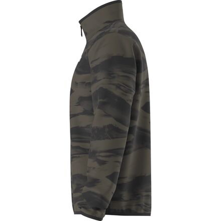 The North Face - Glacier Fleece 1/4-Zip Print Jacket - Men's