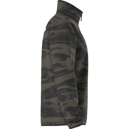 The North Face - Glacier Fleece 1/4-Zip Print Jacket - Men's