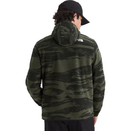 The North Face - Glacier Fleece Pullover Print Hoodie - Men's
