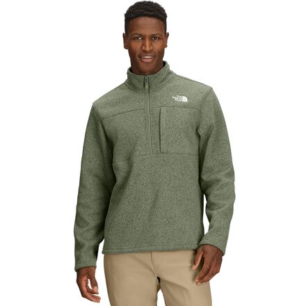 The North Face - Gordon Lyons 1/4-Zip Jacket - Men's - Bark Mist Heather