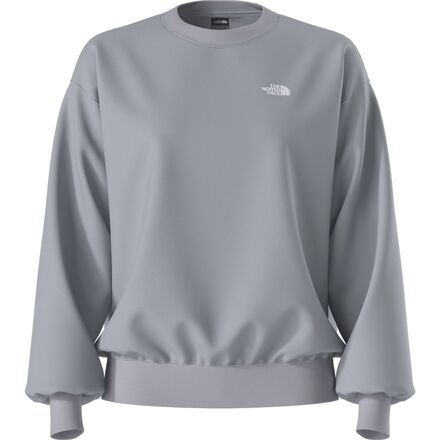 Evolution Embroidered Oversized Crew Sweatshirt - Women's