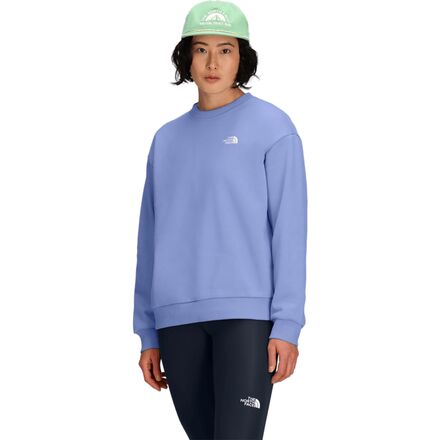 Evolution Embroidered Oversized Crew Sweatshirt - Women's