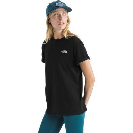 Evolution Embroidered Relaxed Short-Sleeve T-Shirt - Women's