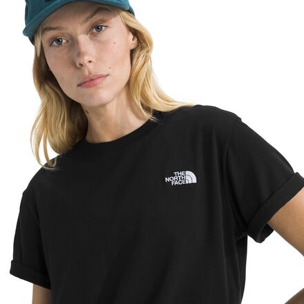 The North Face - Evolution Embroidered Relaxed Short-Sleeve T-Shirt - Women's