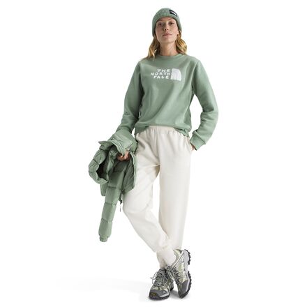 The North Face - Evolution Sketch Logo Half Dome Crew Sweatshirt - Women's
