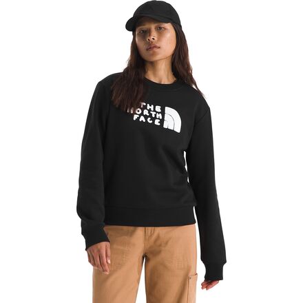 Evolution Sketch Logo Half Dome Crew Sweatshirt - Women's
