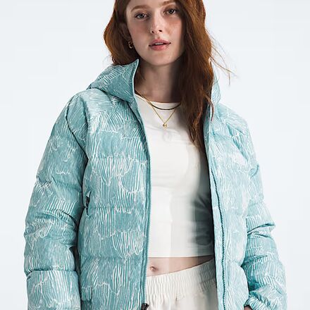 The North Face - Hydrenalite Print Down Hoodie - Women's