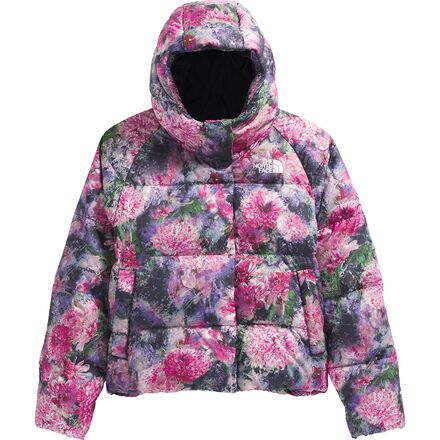 The North Face - North Print Down Hooded Jacket - Girls'