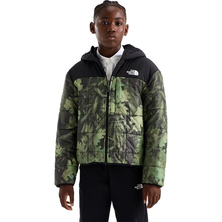 Reversible Shasta Print Full-Zip Hooded Jacket - Boys'