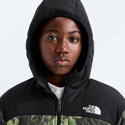 The North Face - Reversible Shasta Print Full-Zip Hooded Jacket - Boys'