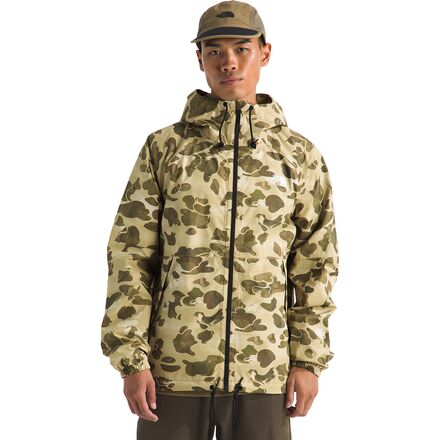 Antora Rain Hooded Print Jacket - Men's