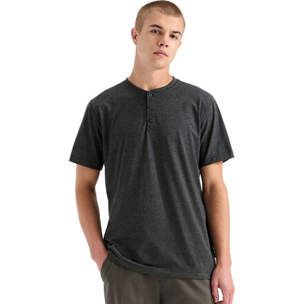 Tri-Blend Short-Sleeve Henley - Men's