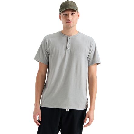 Tri-Blend Short-Sleeve Henley - Men's