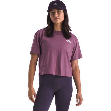 Evolution Simple Dome Crop Relaxed T-Shirt - Women's
