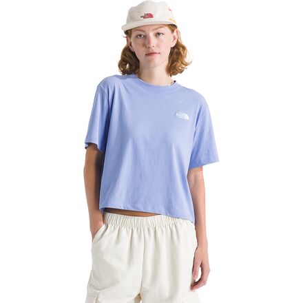 Evolution Simple Dome Crop Relaxed T-Shirt - Women's